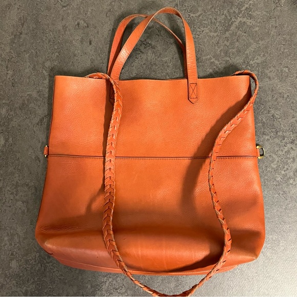 Madewell Leather Convertible Tote + Two Extra Straps - Picture 3 of 10